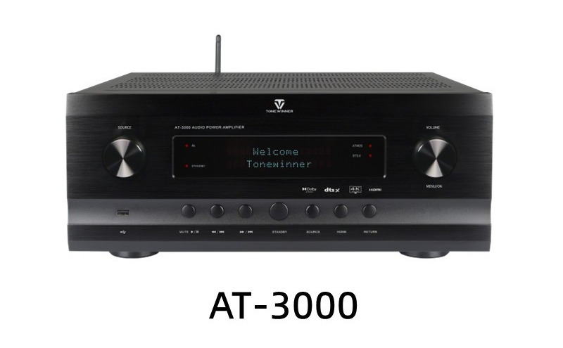 AV receiver integrated audio power amplifier AT-3000