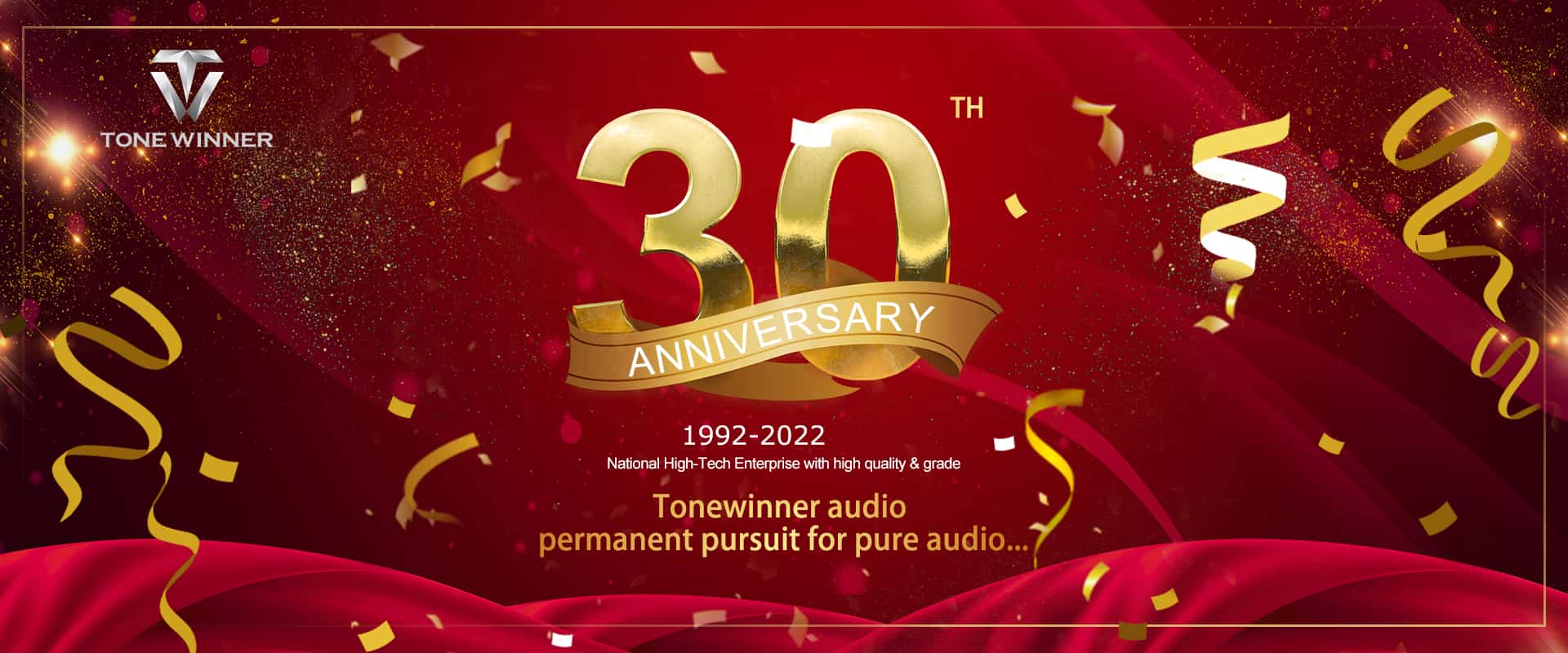 Obchody 30-lecia Tonewinner, gratulacje！
