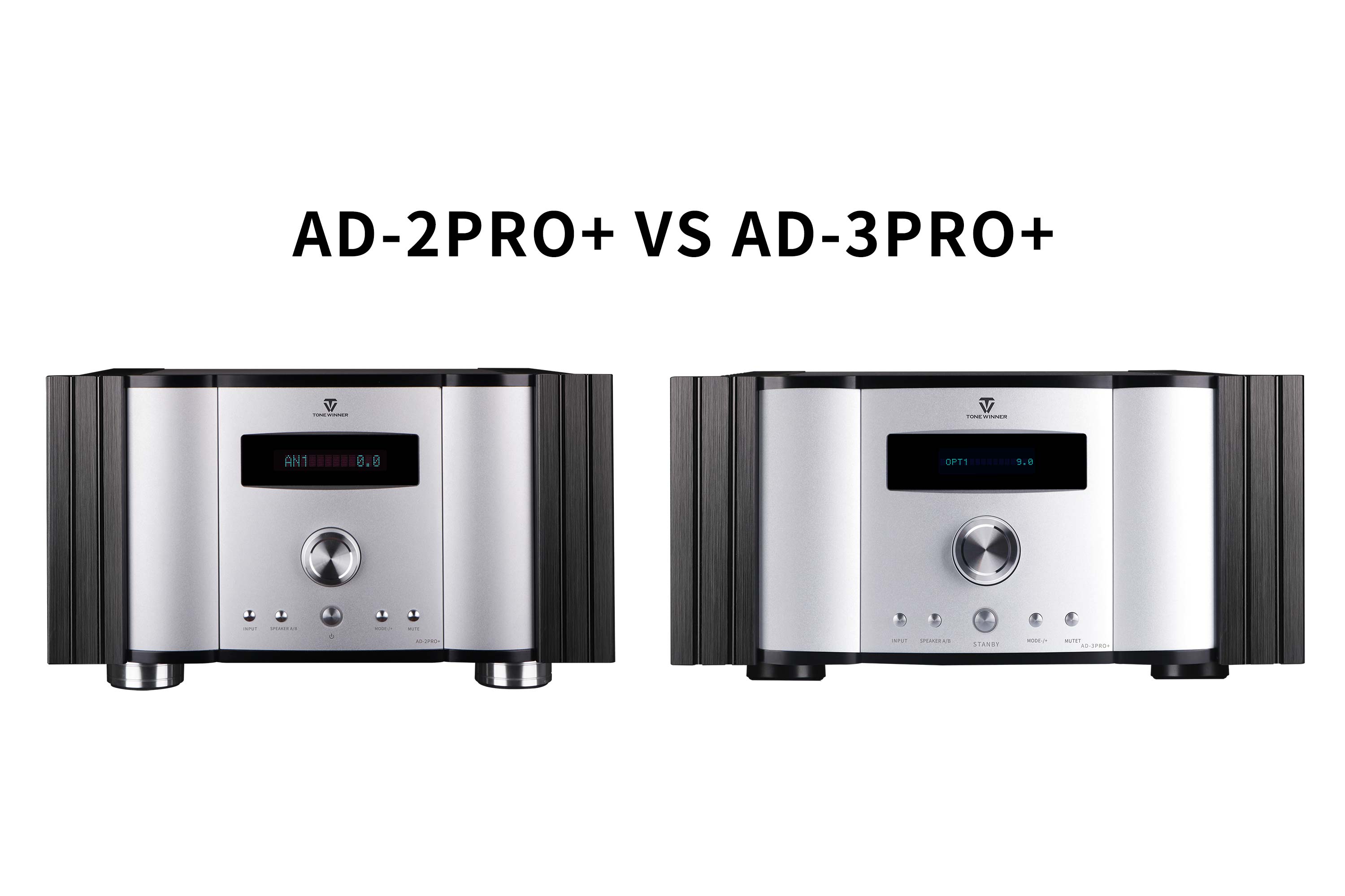 Jakie są różnice pomiędzy AD-2PRO+ i AD-3PRO+?