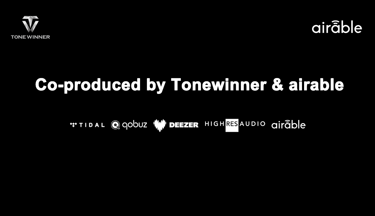 Współprodukowane przez Tonewinner i airable